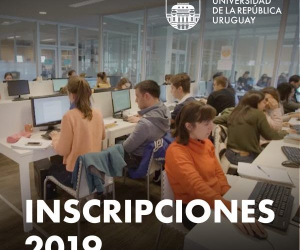 Inscripciones 2019 en la Udelar