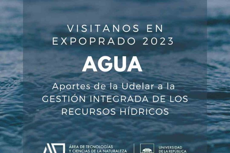 Gestión de Recursos Hídricos en el Stand del Area en Expoprado 2023